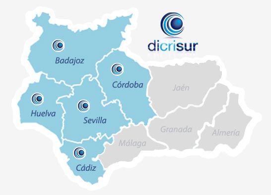 Rutas de reparto para Andalucía Occidental y Sur de Extremadura